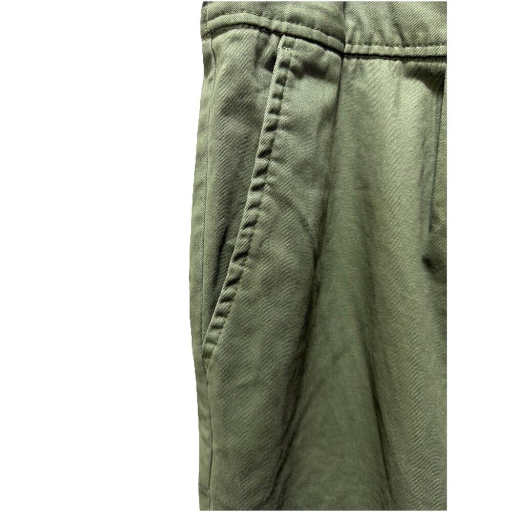 🆕Ava & Viv Women’s 3X Olive Green Cargo Capri Length Elastic Waist Pants Spring - Picture 6 of 10